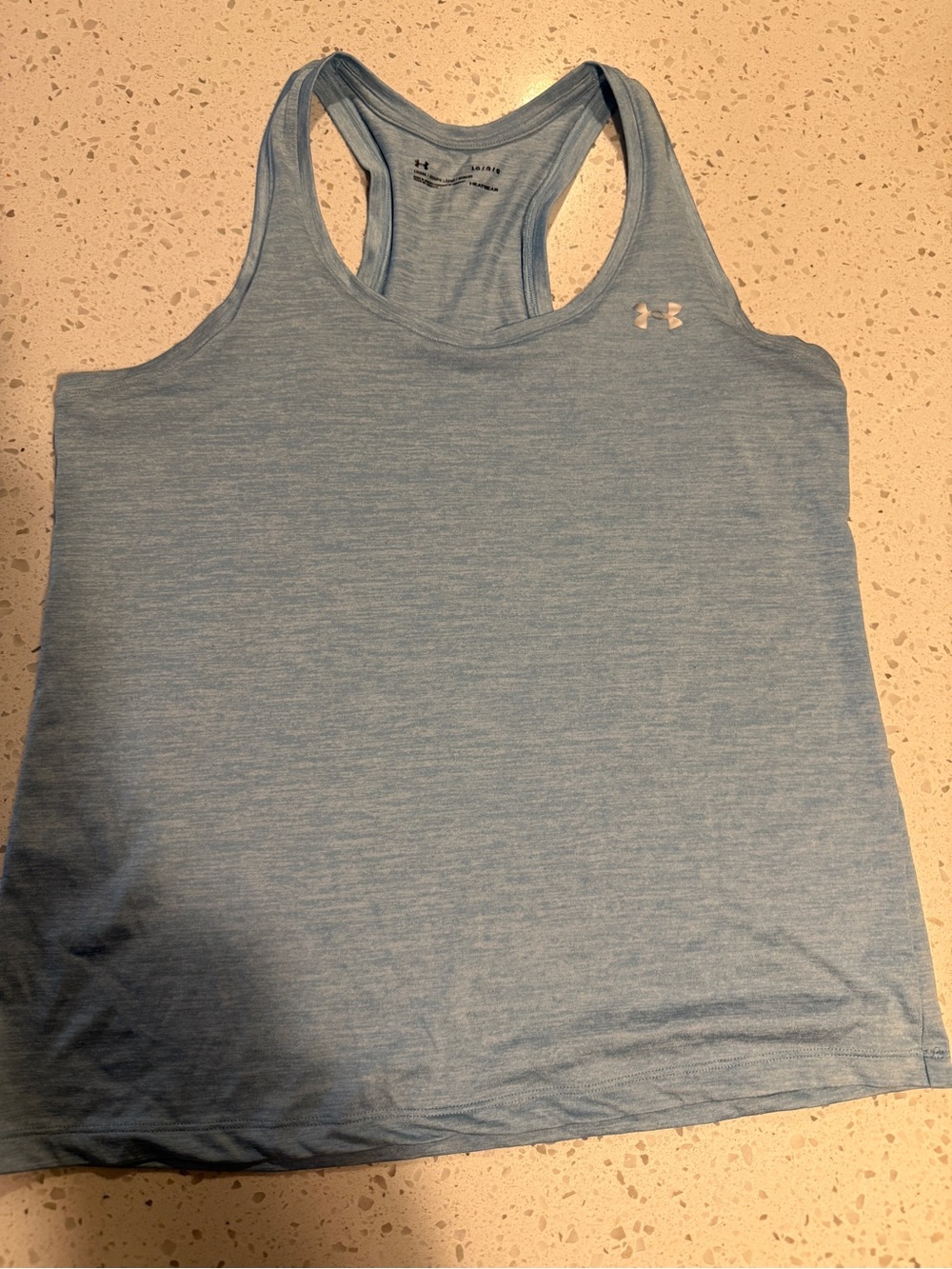 Under Armour Women's Heathered Sky Blue Racerback Tank